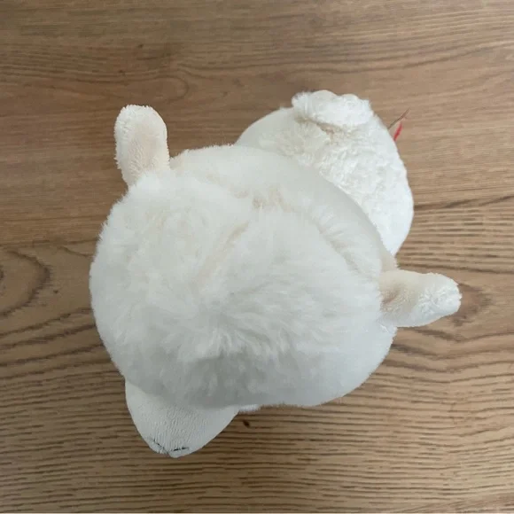 Keel Toys Alpaca Llama Soft Toy Plush Cuddly Animal White Pink Eyes Age 1+ Years - Picture 9 of 12